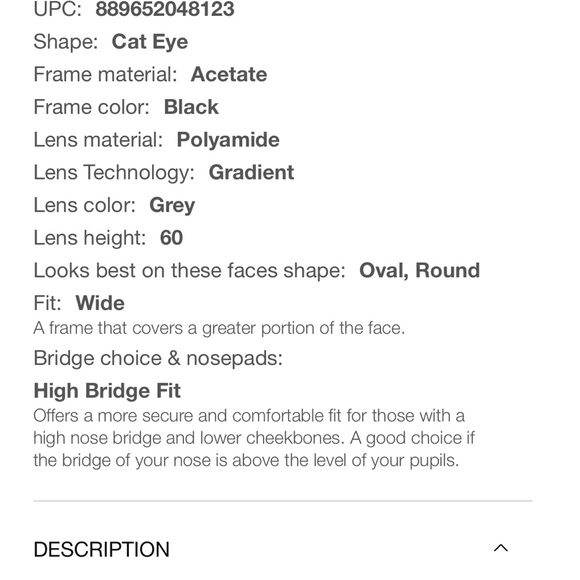 GUCCI CAT EYE SUNGLASSES - Picture 8 of 10